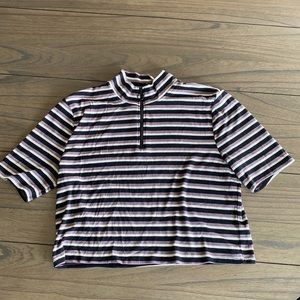 Cropped Wild Fable Striped T-shirt